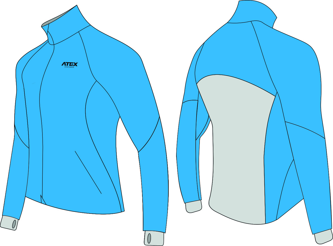 Crosscountry skiing jacket