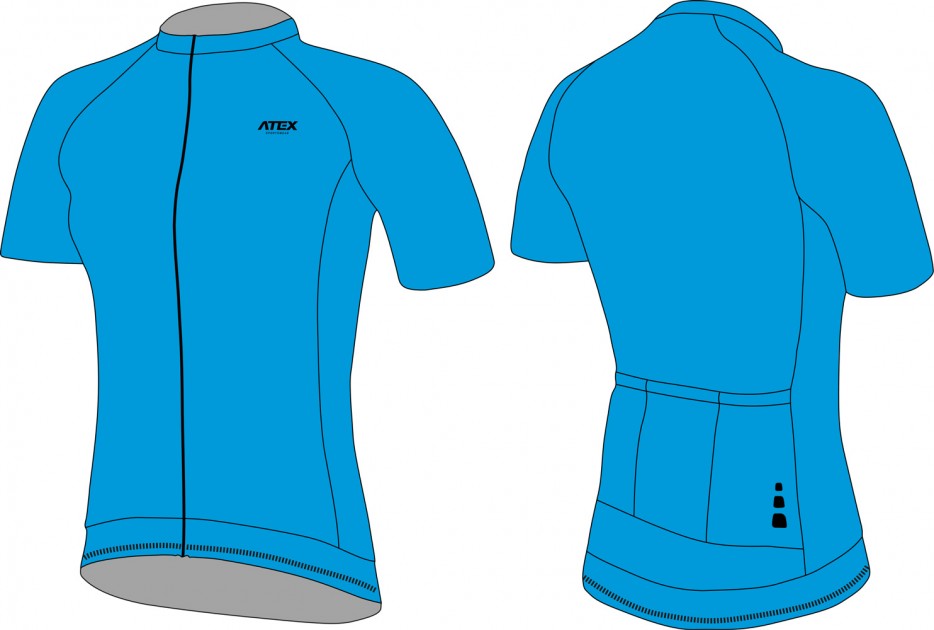 Women's cycling jersey PROFI PLUS with short sleeves