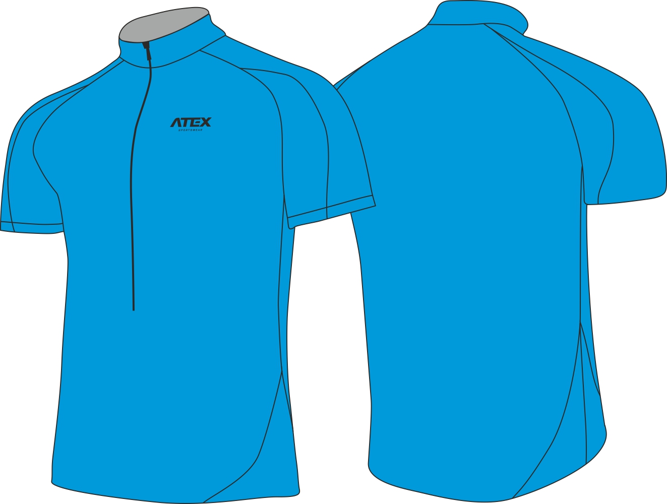 Orienteering jersey PROFI with short sleeves