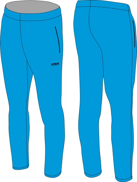 Close-fitting tracksuit trousers