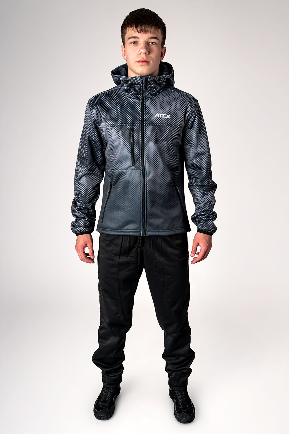 Hooded Sports Jacket