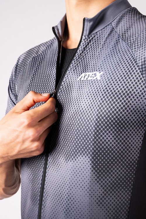 Cycling jersey SPORT with short sleeves, wide shoulders