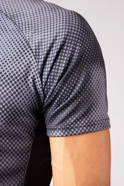 Cycling jersey SPORT with short sleeves, wide shoulders