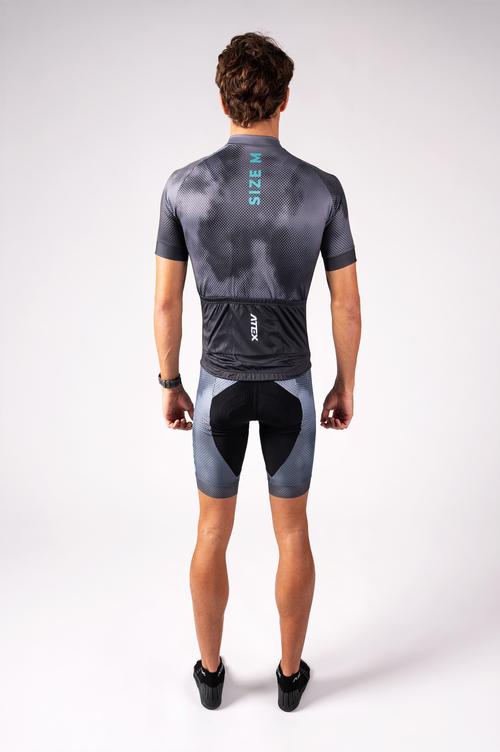 Cycling jersey SPORT with short sleeves, narrow shoulders